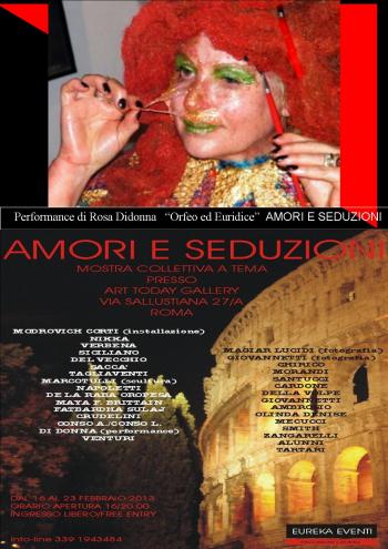 Performance di Rosa Didonna “Orfeo ed Euridice” Amori E Seduzioni                                                                                                                                                                                              