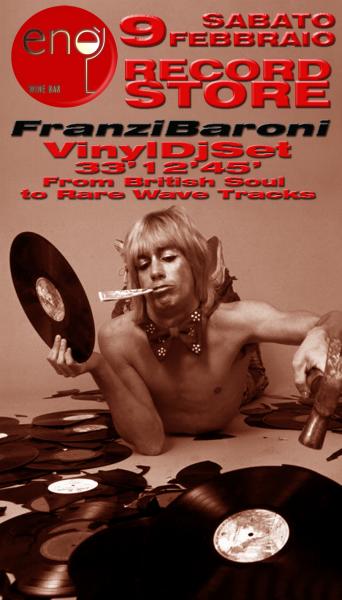 Record Store Franzi Baroni Vinyl dj Set