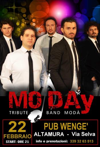 Modà Tributeband in Concerto
