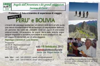 Avventure In Perù e Bolivia