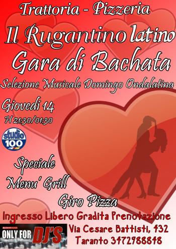 Rugantino Latino Speciale San Valentino