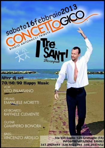 Concetto Logico Tributo a Biagio Antonacci