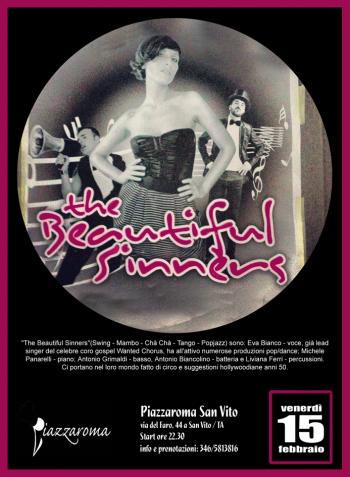 The Beautiful Sinner in concerto (Swing - Mambo - Chà Chà - Tango - Popjazz) + Guido Balzanelli dj set