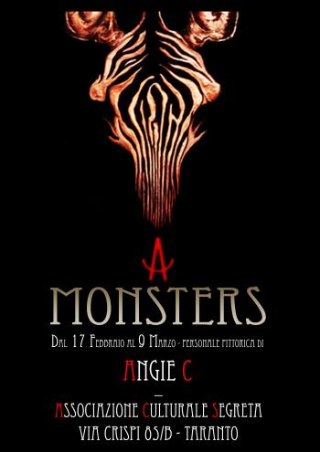 Monsters Personale Pittorica di Angie c.