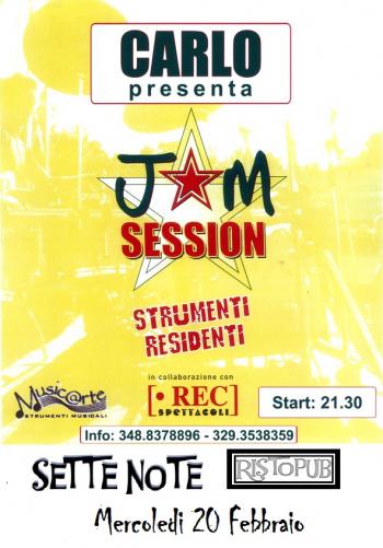 Jam Session Con Strumenti Residenti