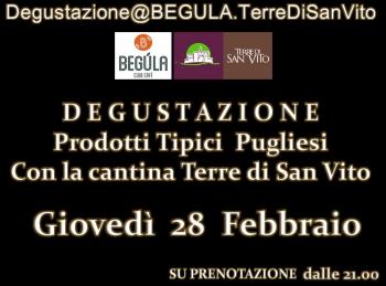Degustazione di Prodotti dell’eccellenza gastronomica pugliese
