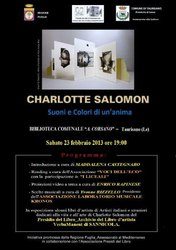 Charlotte Salomon - Suoni e Colori di un’Anima