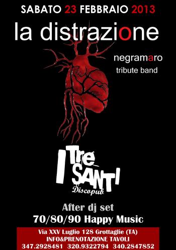 La Distrazione - Negramaro Tribute