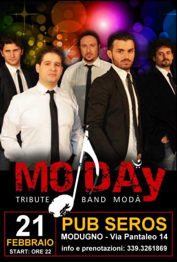 Modày TributeBand Modà in Concerto