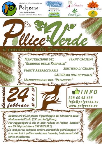 Pollice Verde. Il giardiniere della Domenica