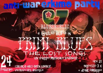 ANTIWAR ESKIMO PARTY con E7 bluesedelic + Giulio Bufo