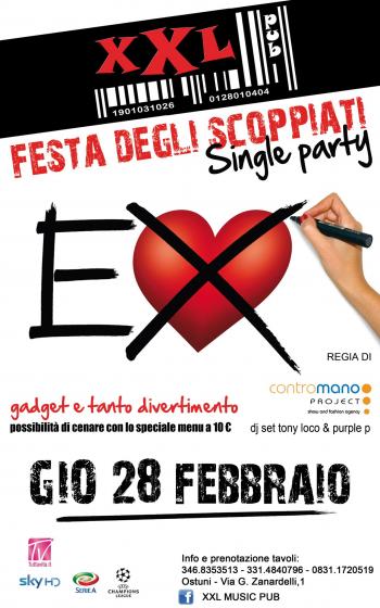Single Party la Festa Degli S...coppiati Con Tony Loco&purple p live Contromano Project