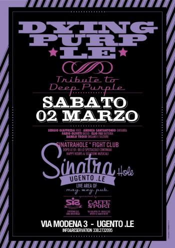 L’anima Rock Dei  Dying Purple in concerto
