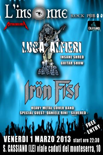 Luca Alfieri Guitar Show + Iron Fist