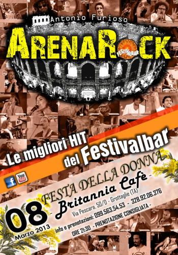 Festa Della Donna Con Gli Arenarock live