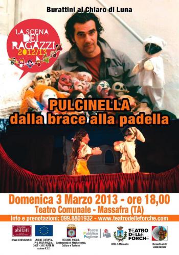 Spettacolo teatro famiglia "Pulcinella dalla brace alla padella"