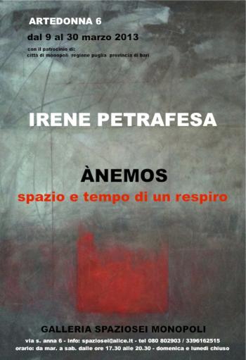  Ànemos - Spazio e Tempo di un Respiro di Irene Petrafesa 