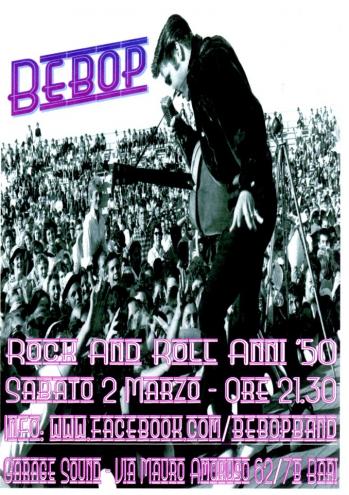 Bebop - Rock'n'roll Anni 50 live