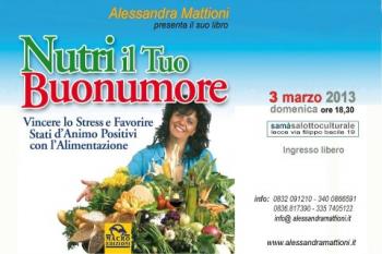 Presentazione del libro 'Nutri il tuo buonumore'