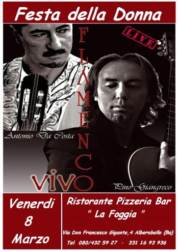 Festa della Donna • Antonio Da Costa & Pino Giangreco in Flamenco Vivo