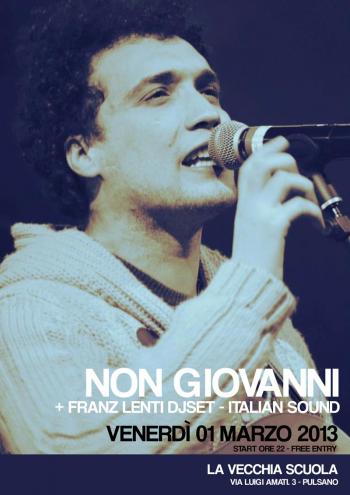 Non Giovanni (acoustic set) + Franz Lenti Dj-Set