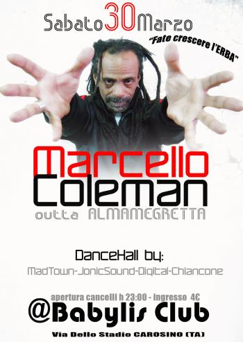 Marcello Coleman di Almamegretta