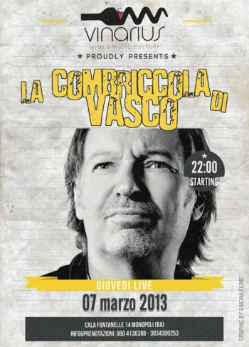 Il Giovedi live - la Combriccola di Vasco