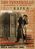 Presentazione cd "Leo T. Kafka" 