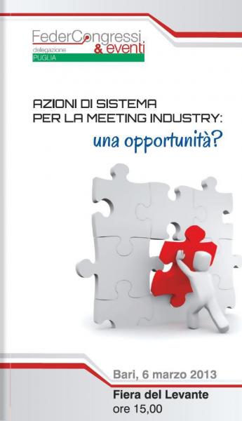 Convegno "Azioni di sistema per la meeting industry: una opportunità?"