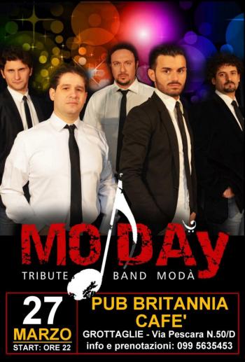 I Moda'y live al Britannia Café