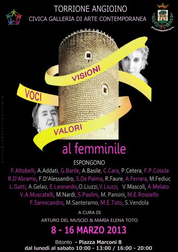 Visioni Voci Valori, al femminile