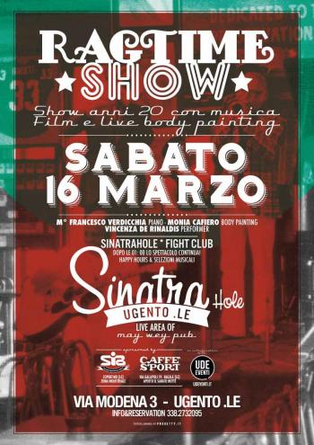 Ragtime Show & Body Painting di Monia Cafiero 