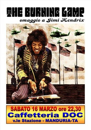 The Burning Lamp - Omaggio a Jimi Hendrix live