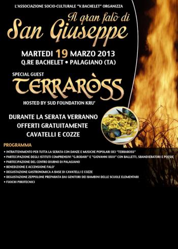 Gran Falò di San Giuseppe-Terraross live