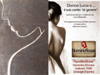 Aperitivo Rosae: Omaggio alle donne - ma non Festa della Donna