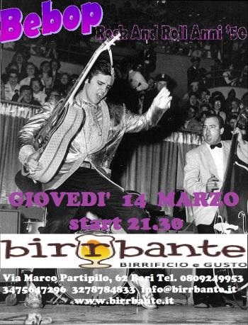 Bebop Rock&roll Anni 50' Live