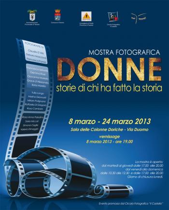 Mostra fotografica "Donne. Storie di chi ha fatto la storia"