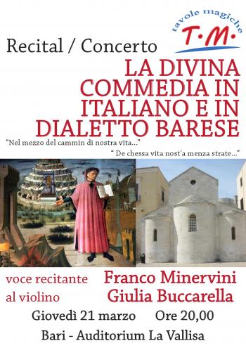 Divina Commedia in Italiano e in Dialetto Barese
