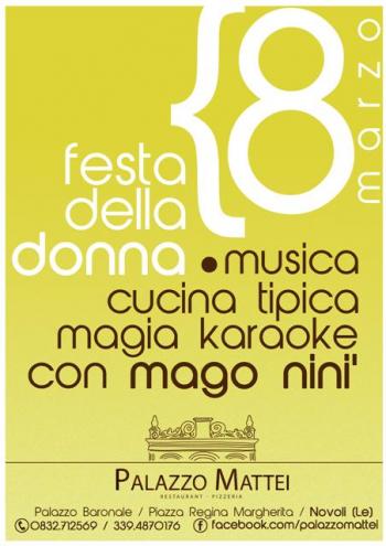 Cucina Tipica e Magia Per la Notte Delle Donne