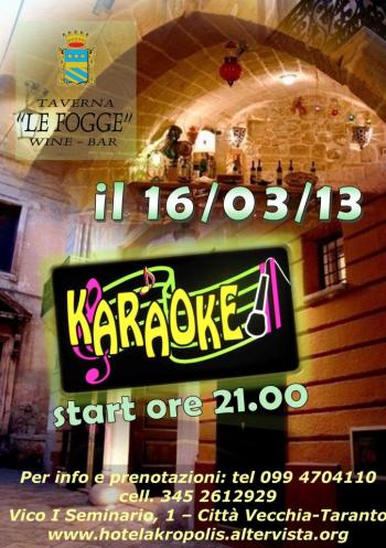 Serata Karaoke