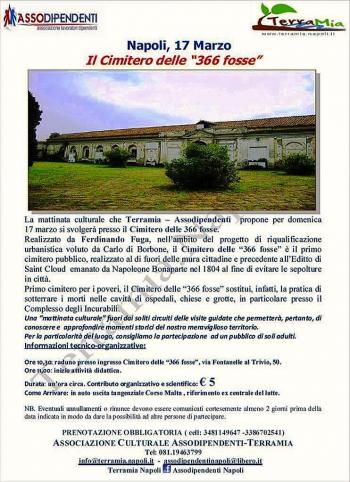 Cimitero delle 366 fosse, visita guidata