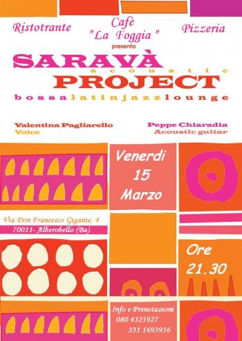 Saravà Project live