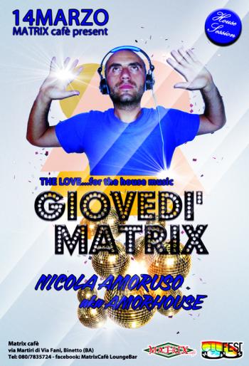 House Session: Special Guest Nicola Amoruso Aka Amorhouse