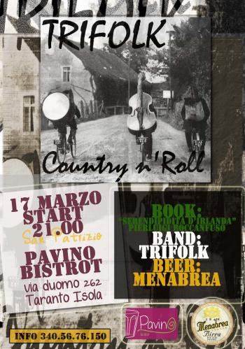 San Patrizio II Pavino: BOOK BAND BEER