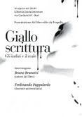 Giallo Scrittura. Gli Indizi e il Reale 