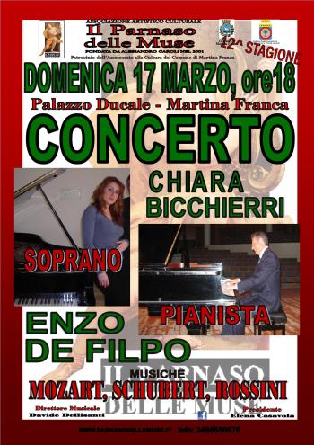 Enzo De Filpo e Chiara Bicchierri in concerto