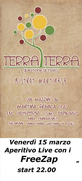 Aperitivo live con i FreeZap