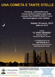 Una Cometa E Tante Stelle