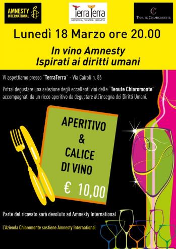 In vino Amnesty - Ispirati ai diritti umani