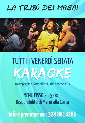 Venerdì serata karaoke